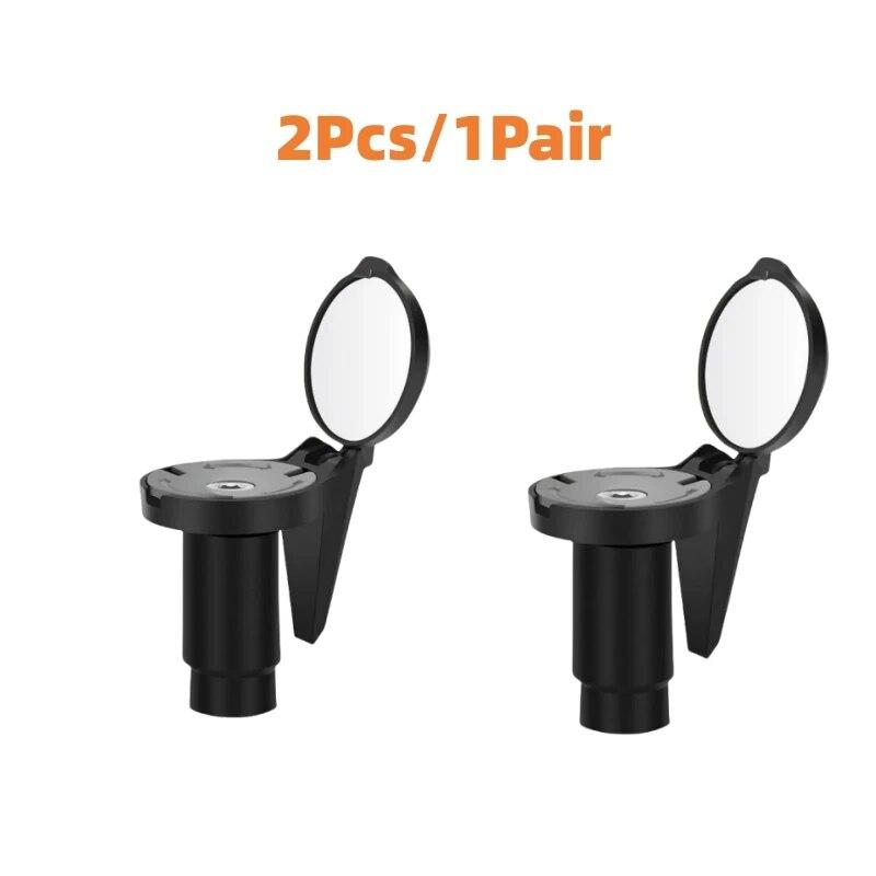 Lightweight Bicycle 1PC Rear View Convex Mirror Drop Bar Mount Acrylic Lens Back Sight Reflector Handlebar