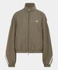 ADIDAS Check Track Top - Olive Strata: Wonder Beige / Le8306