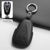 Changan Key Case for Eado, CS75, CS35, CS55 PLUS, Oshan X5/X7, Buckle UNI-TK, Ruicheng — Texture Black