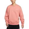 Nike Solo Swoosh As M Nk Flc Crw Sweatshirt Men's Pink DX1362-618