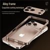 Stilvolle Apple iPhone 17 Metallrahmenhülle: Leichter, wärmeableitender Objektivring aus Aluminiumlegierung für iPhone 16 & 15