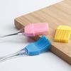 Silicone Bread Basting Brush with Transparent Handle BBQ Baking DIY Kitchen Cooking Tools