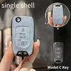 Suitable For Kia Tpu Key Cover Marble Pattern K3 Sportage R K5/K2Seltos Kx3 Car Key Full Package Protection Shell