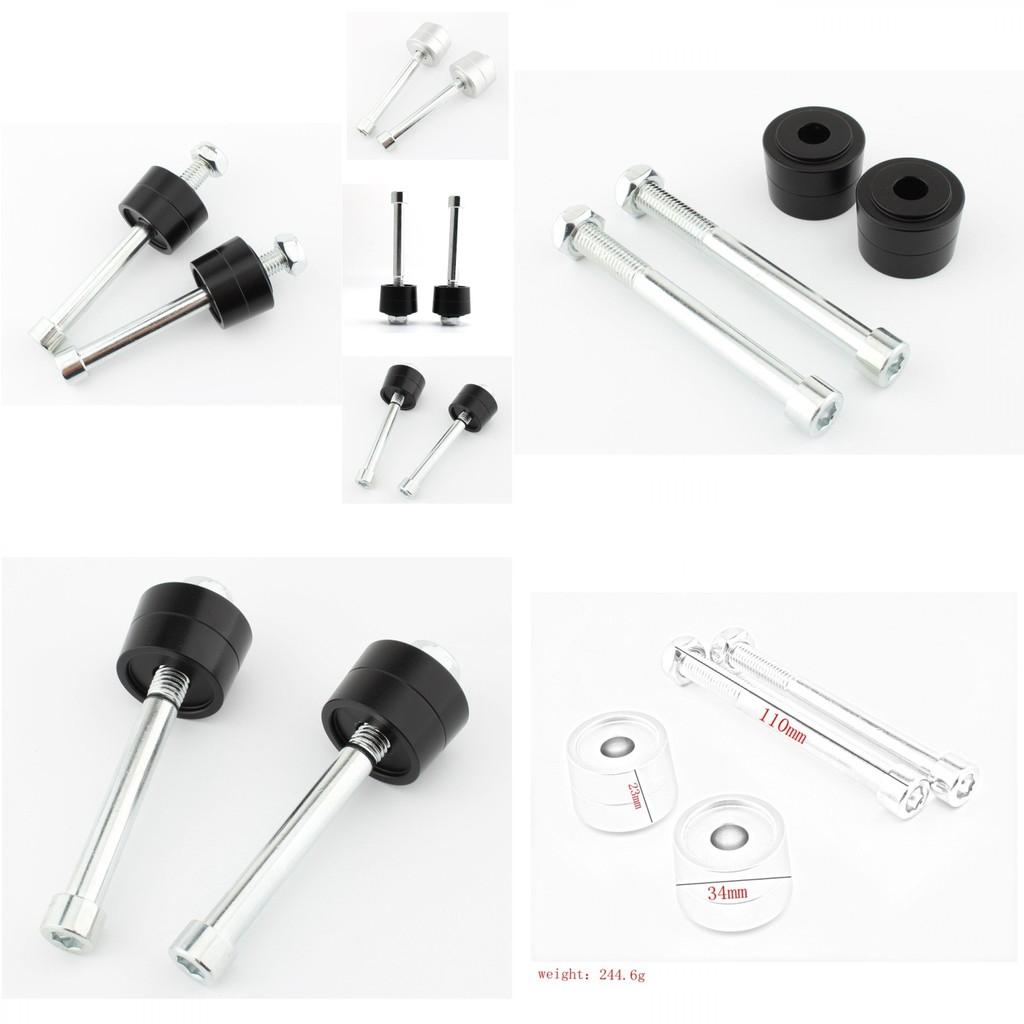 Schwarz Und Silber Gabel Distanzstück Für Ducati Monster 821 2014 Bis 2017 Ultimative Höhenerhöhung