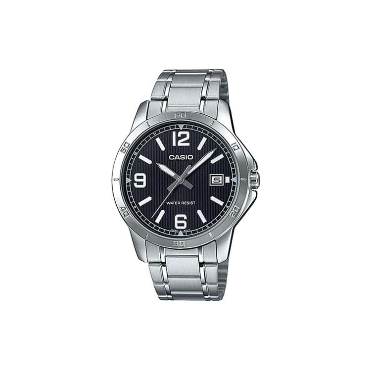 CASIO Men Standard Series Black Watch MTP-V004D-1B2 MTP-V004D-1B2 Black Dial
