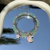 Lily of the Valley Butterfly Bracelet - Multi-Style Beaded Star & Moon Design
