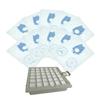 Replacement Dust Bags with HEPA Filters for Bosch BSG8 VS08 Type P Vacuum for Hoover Bags BSG82000 To BSG89999 BBZ41FP BBZ52AFP1