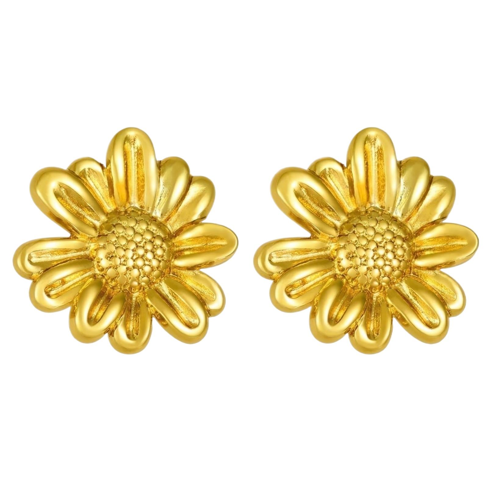 Stainless Steel Earrings for Women Vintage Luxury Stylish Titanium Steel Jewelry