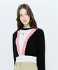 LARTIGENT L6 Cable Color Knit(Pink)