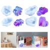 Card Holder Epoxy Resin Mold Jewelry Making Tool Clay Mould Handmade Ornaments