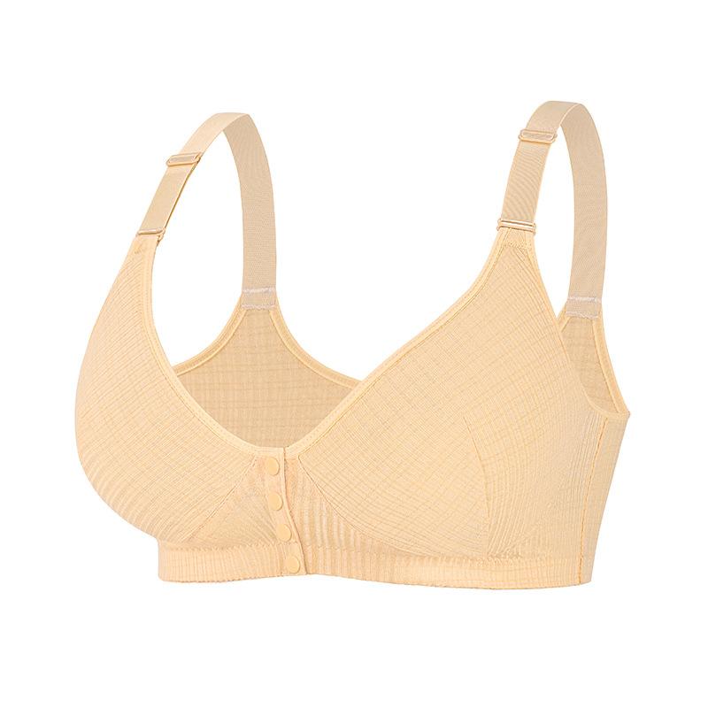 Oversized Women's Front Buttonless Adjustable Shoulder Strap Threaded Underwear