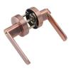 Passage Door Lever Set Aluminum Alloy Simple Modern Door Entry Lever Lock for Hallway Closet