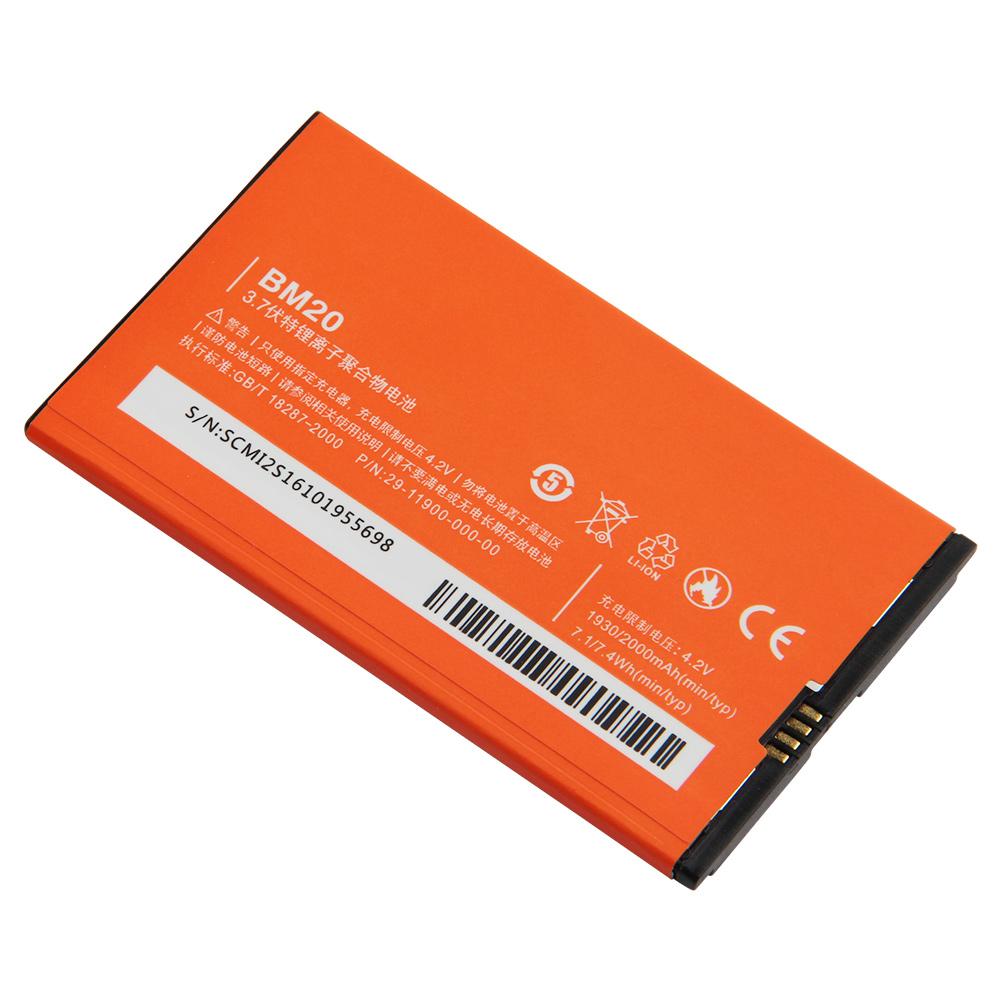 NEW Replacement Battery BM20 For Xiaomi 2s Mi 2 Xiaomi BM20 Genuine Replacement Battery 2000mAh