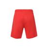 Li Ning Badminton Series Solid Color Moisture Wicking Quick Dry Breathable Sports Competition Straight Leg Shorts Men shorts Crimson-Red AAPQ265-1