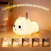 Xiaomi Cute Rabbit Silicone Nightlight Children's Room Decoration with Cartoon Animal Lamp for Boys and Girls Birthday Gift
