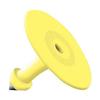 Allflex Global Small Round Blank Male Tags Yellow 25's, 1 Count