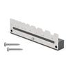 Space Saving Metal Wall Mounted Panel For Hex Wrench Holder Compact Tool Shelf With Screw Mounting