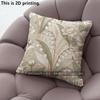 Vintage Floral Pillow Covers Pattern Cushion Cover Suitable for Sofa Bedroom Car Pillow Cover