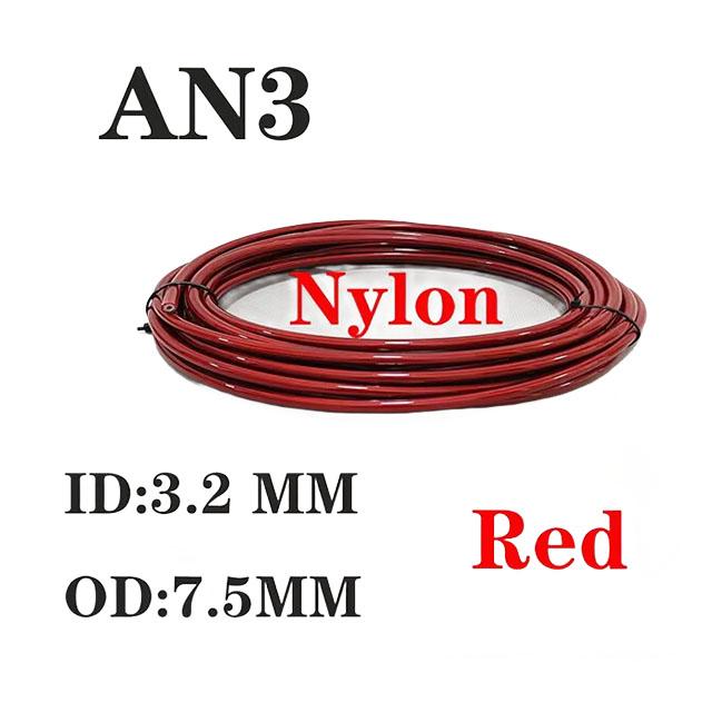 AN3 Motorrad Auto Hydraulischer Bremschlauch Automobil Racing Nylon PTFE Stahlgewebe Kupplung Universell Scheibenbremse Ölleitung 1/8