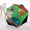 1pc Tom and Jerry Automatic Open Close Umbrella with 8-Rib Windproof Canopy Compact Portable Travel Umbrella10276
