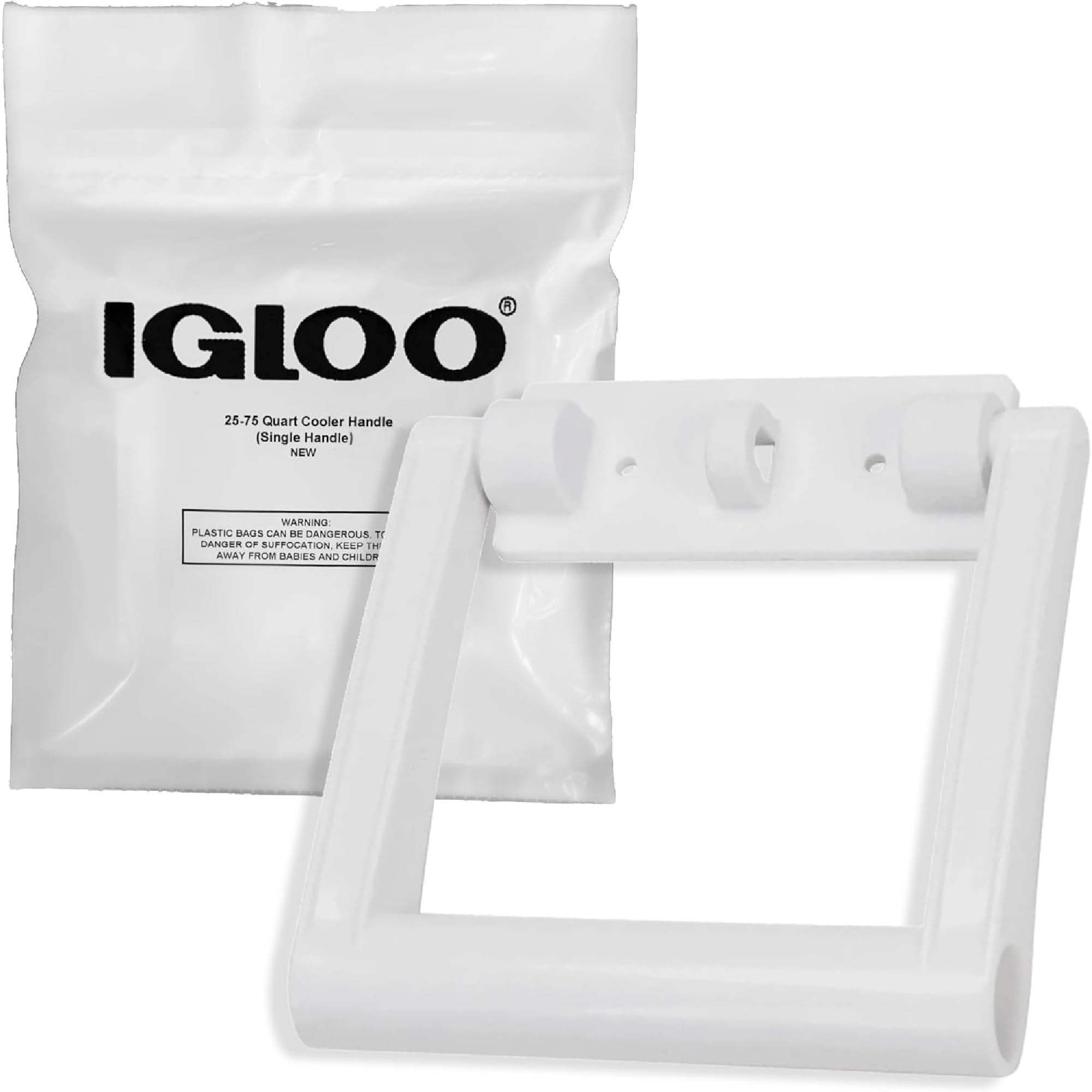 Igloo 21023 Quart Cooler Handle and Bracket 25-72 (White, 1pc)