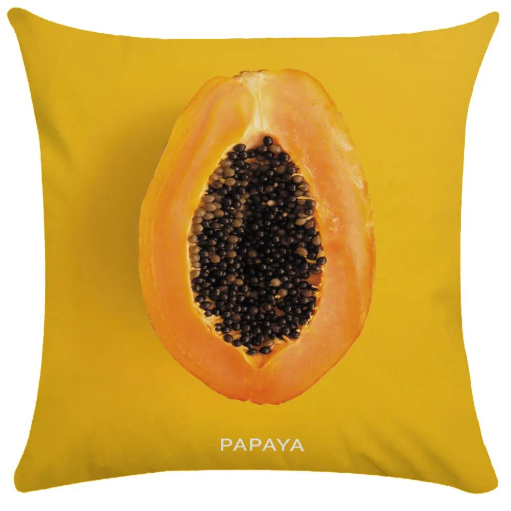 Home Decor Garden Chair Pillowcase Luxury Designer Summer Fruit  Decorative Tropical Mango