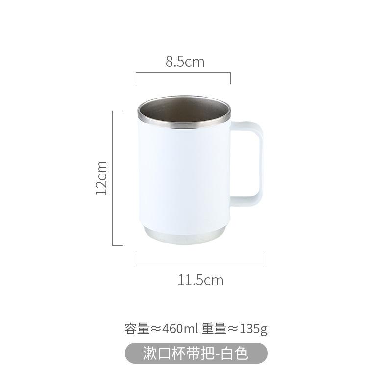 Stainless Steel Mouthwash Cup High Value Couple Brushing Cup Coffee Cup High Sense Children Student Home