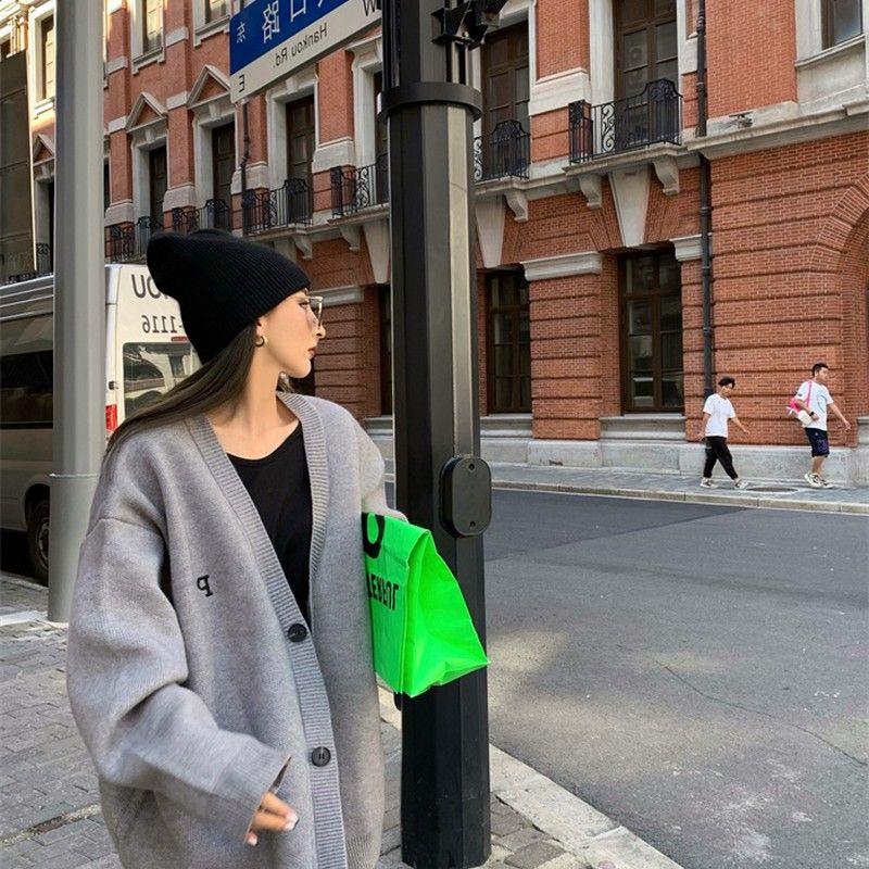 

Ленивый 2023 Мягкий Клейкий Средней Длины Длинный Кардиган Верхняя Одежда Grey M Recommendation 95-105