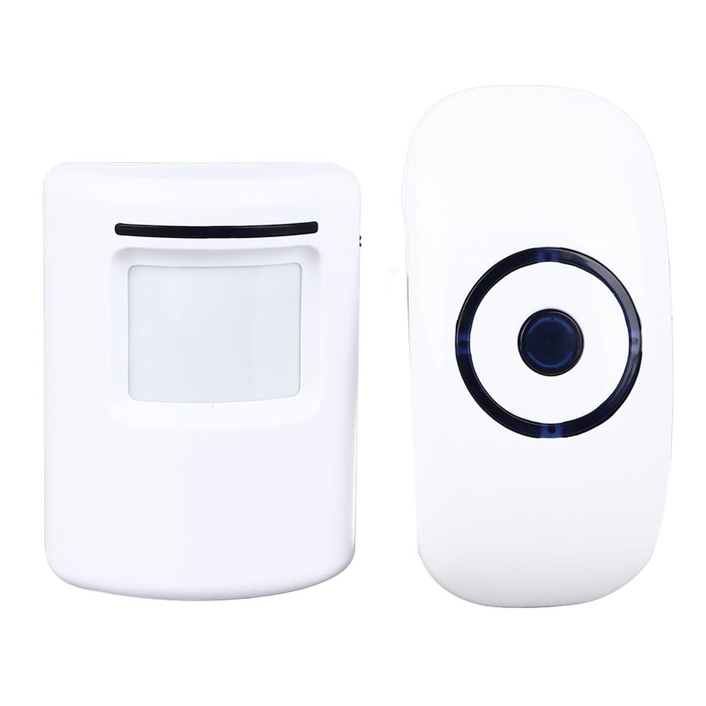 Motion Sensor Doorbell 36 Ringtones Volume Adjustable Wireless Infrared Body Sensor Door Entry Welcome Bell
