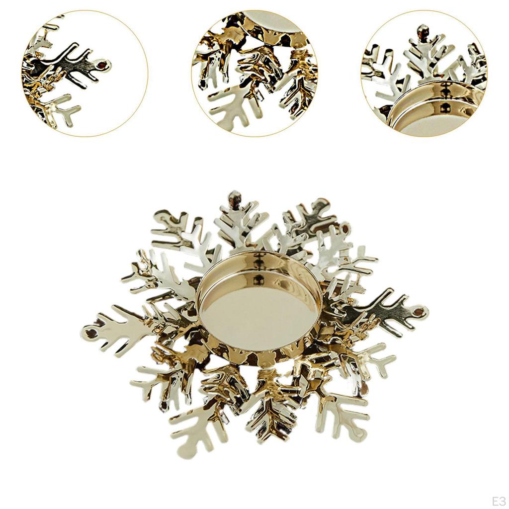 Candle Cup for Tea Light Holders, Metal Stand Events