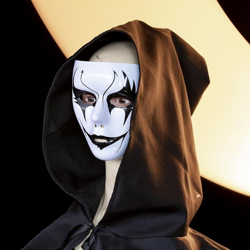 Halloween Fancy Dress Masks for Kids Adults,Full Face Street Dance Mask Masquerade Mask Demons Step Cosplay Mask