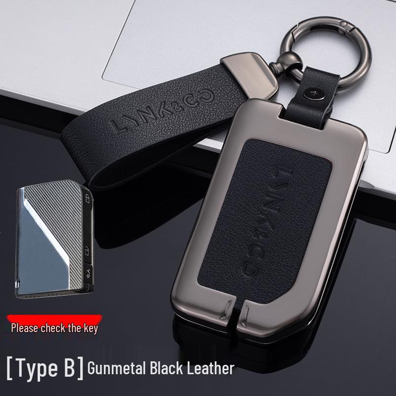 Lynk&Co 03/03+ Key Case for 01PHEV/05/06 High-End Versions - Protective Car Key Shell Modification