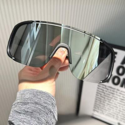 2 BUC Ochelari de Soare pentru Ciclism Sporturi în Aer Liber pentru Bărbați Femei Exterior UV400 Rezistenți la Ultraviolete Ochelari de Soare de Călărie Nuanțe pentru Bărbați Rame Mari