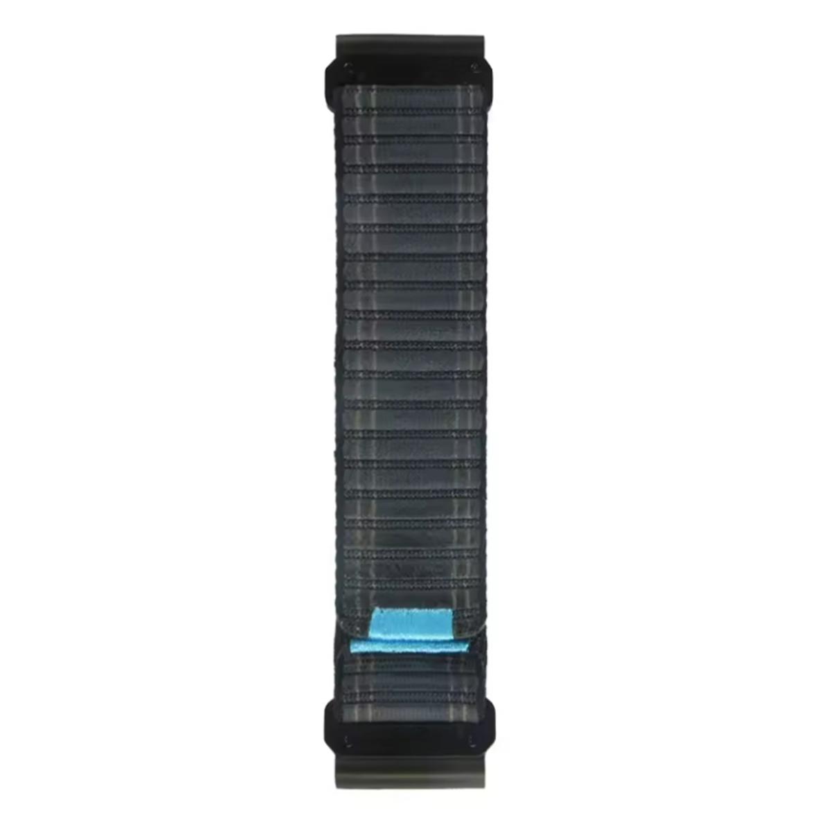 

22mm 26mm QuickFit Strap For Garmin Forerunner 970 965 955 Watch Band Fenix E 8 7X 7 6/Tactix 7 Bracelet Nylon Braided Watchband QuickFit 26mm синий