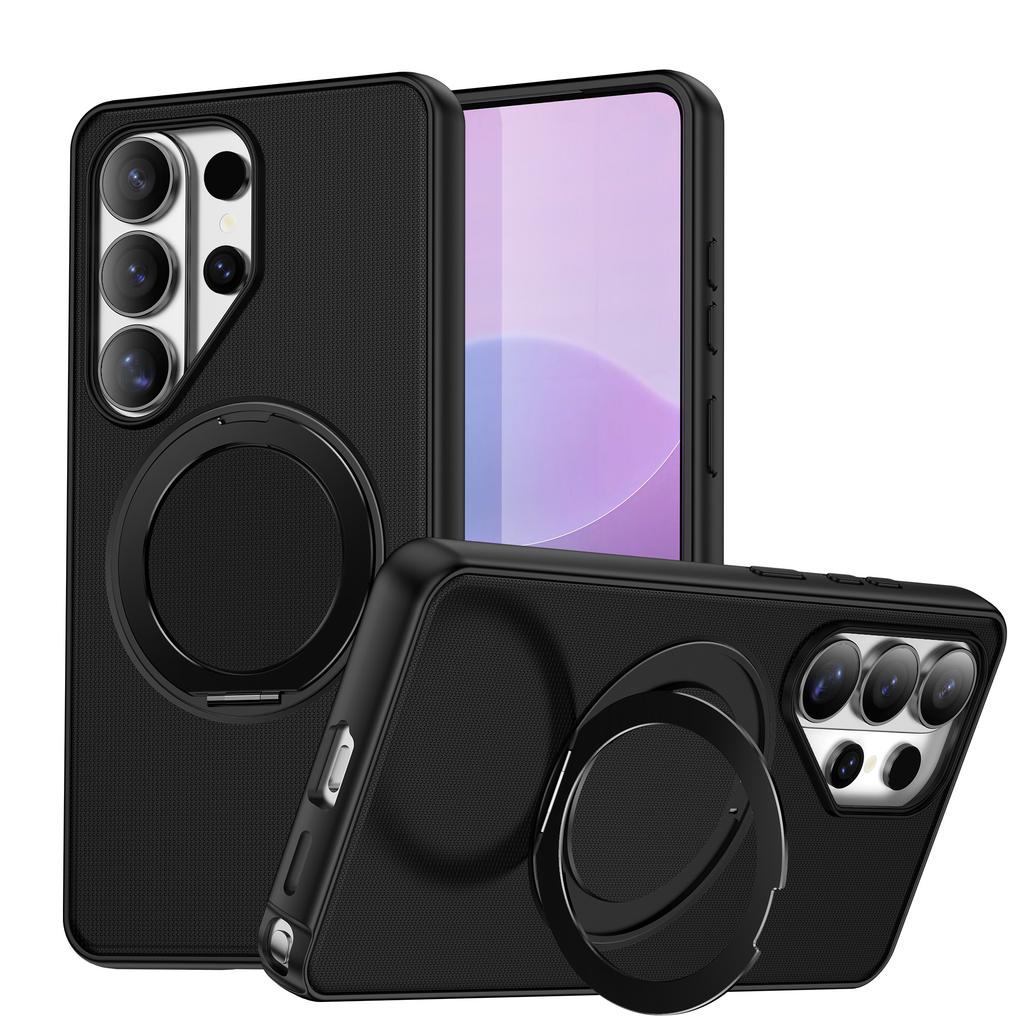 360° Magnetic Holder For Magsafe Case For Samsung Galaxy S26 S25 S24 Ultra Plus A27 A57 A37 A17 A07 A56 A36 A26 A16 Cover Funda