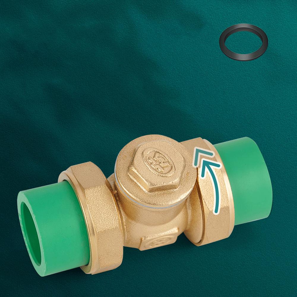 PPR Pipe PE Pipe Water Pipe Check Valve Union Pipe Fitting Water Meter Tap Water Meter Tube Brass DN20 DN25 DN50 Connection Pipe