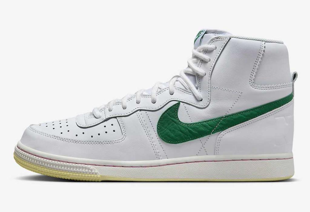 FV9350-100 Nike Terminator High White and Malachite (Men's)
