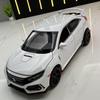 Honda Civic Type R Modellauto im Maßstab 1:32, aus Metallguss, mit Sockel, Sammlerstück, Geburtstagsgeschenk für Jungen