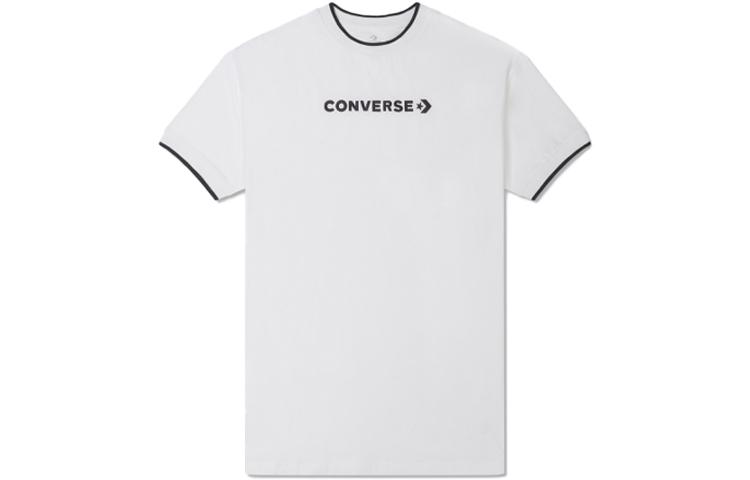 Converse Short Sleeved Dress Women s White 10024783-A02 M