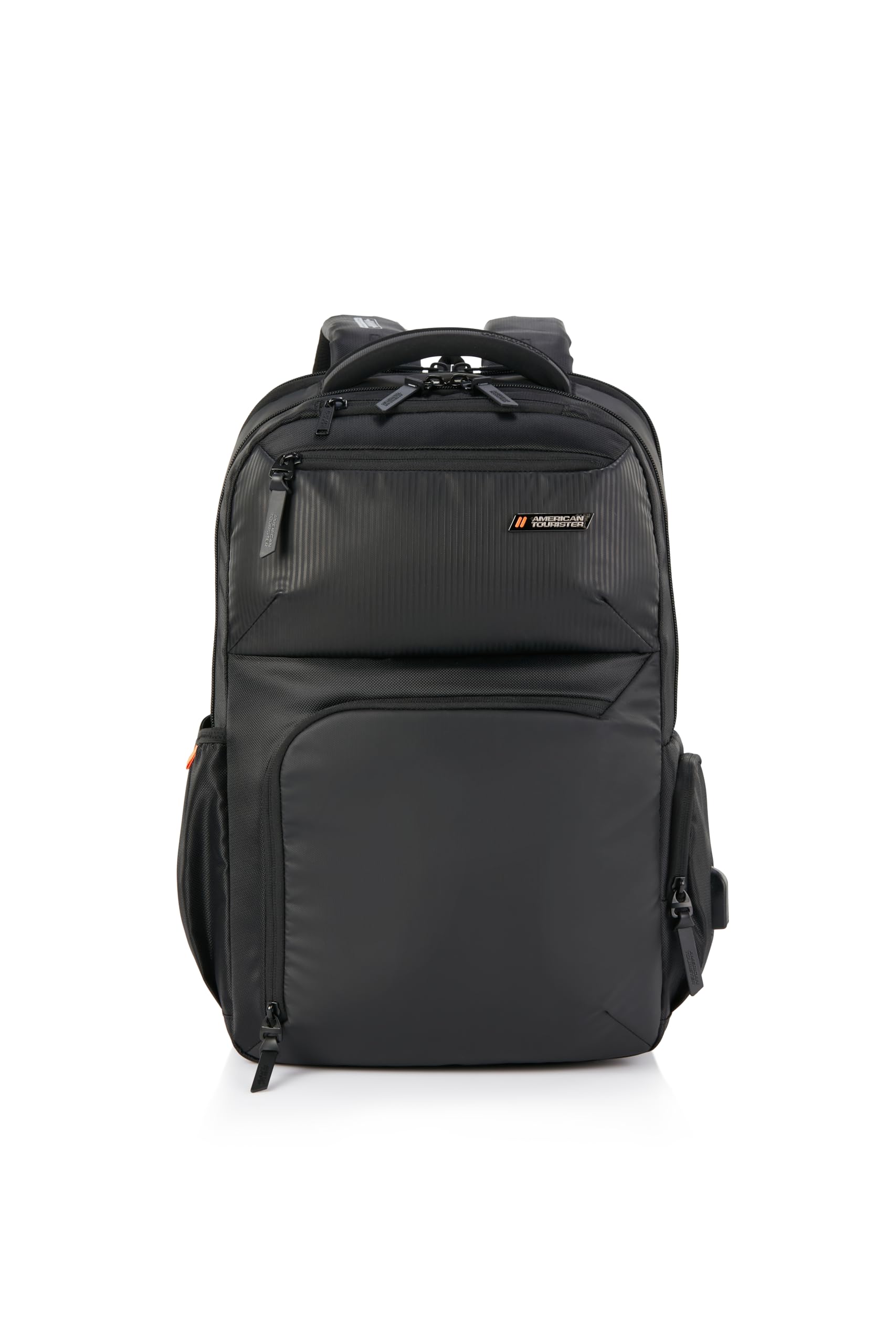 Рюкзак American Tourister Segno 3 ASR, черный, с отделением для ноутбука