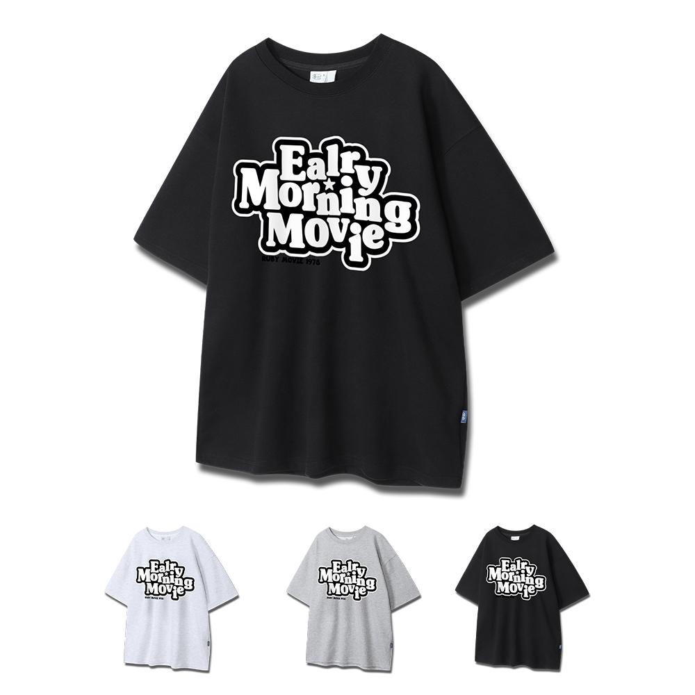 POLYGRAM Morning Movie Premium Double-Sided Oversized Short Sleeve T-Shirt - 3 Colors