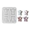Silicone Mold for Desktop Decoration 4 Pattern Angel Shaped Atmosphere Light Making Molds Jewelry Making Supplies