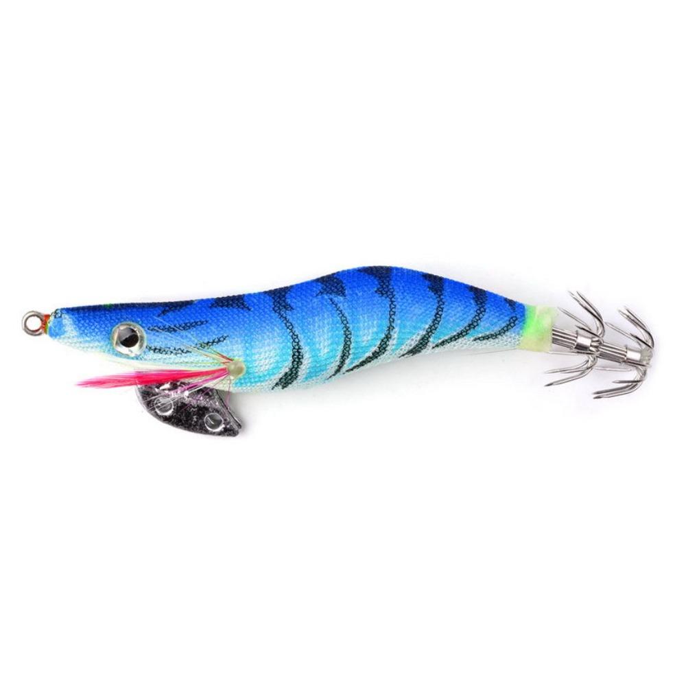 2PCS ABS Squid Hook 5 Colors Fishing Bait Durable Octopus Lure  Fishing