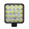 2Pcs Square 48W LED Work Light 12V 24V Off Road Flood Spot Lamp For Car Truck SUV