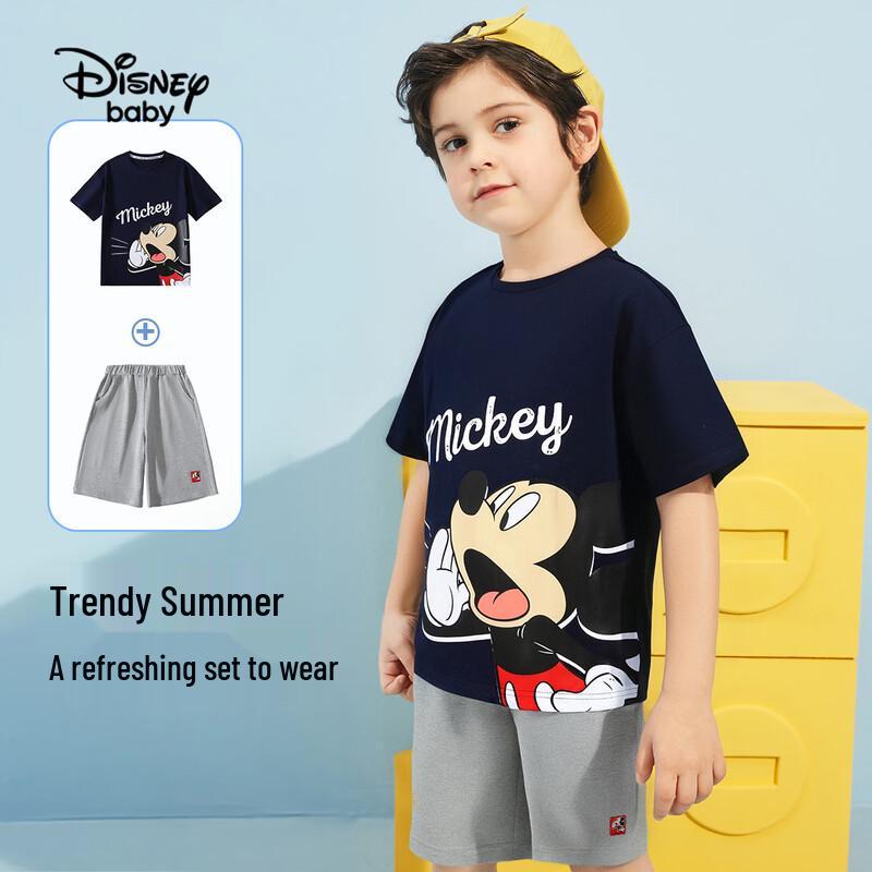 Disney Baby Boy s Short Sleeve & Shorts Summer Set 120