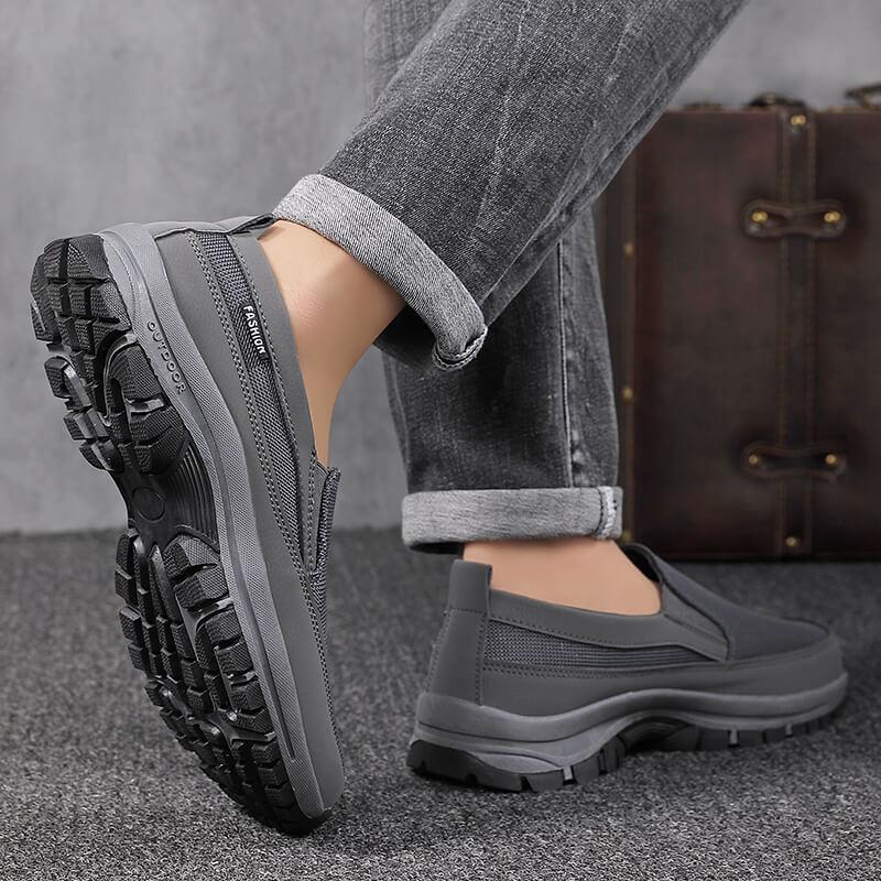 Letní mokasíny Boty pro muže Lehké pánské boty Prodyšné Pánské tenisky Prodyšné Bílé Móda Tělocvična Ležérní Lehká tenisová obuv