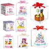Lbyu Cute Birthday Cake Mini Building Blocks Toy For Girls