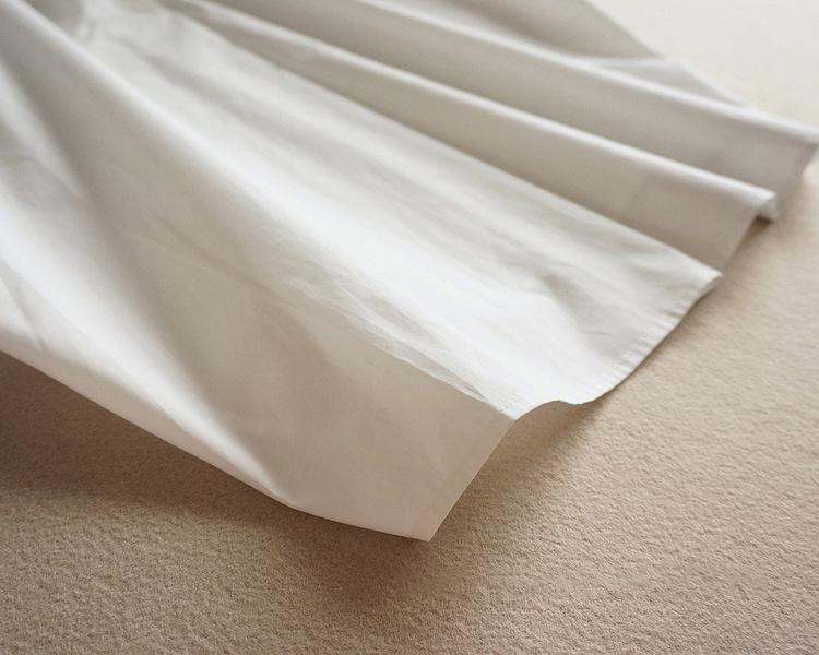 Stylish Women's Cotton White V-Neck Loose Bat Sleeve Shirt In Stock!