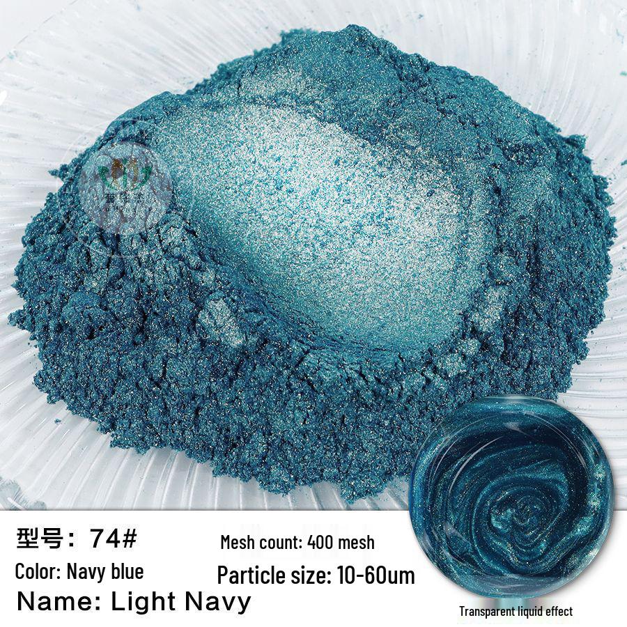 120 Color Chameleon Pearlescent Mica Powder for Epoxy Resin, Paint, and Watercolor