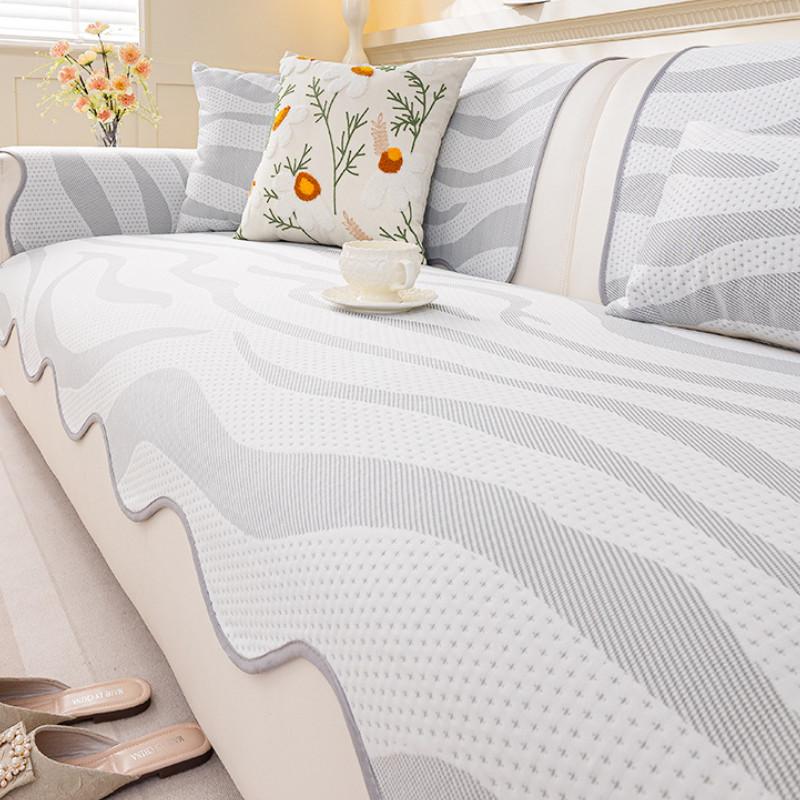 Summer Cool and Comfortable Sofa Cover Four Season Universal Couch Cushion for Living Room Combination Chair Protector Slipcover